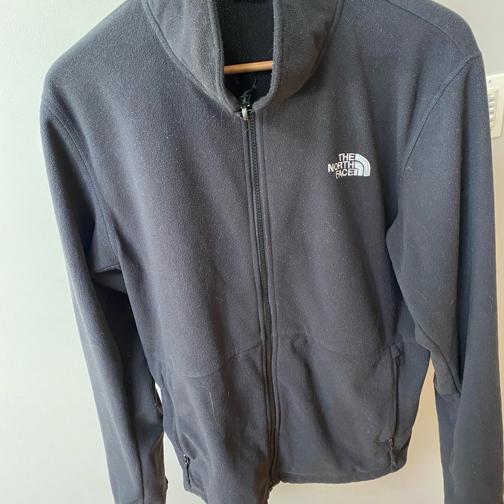 North Face black fleece